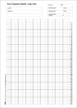 A46 - 8 Columns 55 Lines Personalised