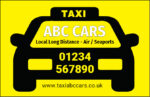 Taxi Business Cards - Taxi Receipt Cards